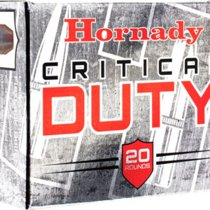HORNADY CRITICAL DUTY 357 SIG - 135GR FLEXLOCK 20RD 10BX/CS