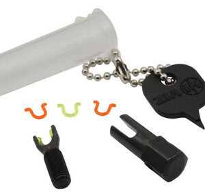 HIVIZ FRONT SIGHT AK47/74/AKM - WITH RED+GREEN LITEPIPES