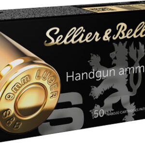 S&B 9MM LUGER 115GR FMJ - 50RD 20BX/CS