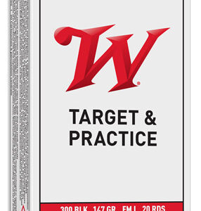 WINCHESTER USA 300 AAC 140GR - FMJ 20RD 10BX/CS