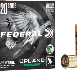 FEDERAL UPLAND 20GA 2.75" - 7/8OZ #7.5 1500FPS 25RD 10BX/C