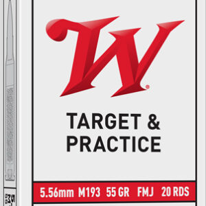 WINCHESTER USA 5.56X45 55GR - FMJ 20RD 50BX/CS