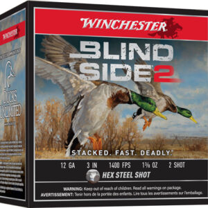 WINCHESTER BLIND SIDE 2 12GA - 3" 1-3/8OZ #2 25RD 10BX/CS