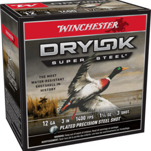 WINCHESTER DRYLOK 12GA 3" - 1-1/4OZ #3 25RD 10BX/CS