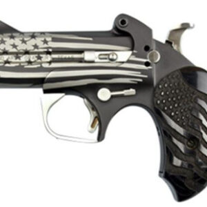 Bond Arms BAOG-BLK Old Glory 3.5" .45 Long Colt/.410 Bore 2 Rounds Black/Wood/American Flag Finish