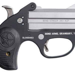 Bond Arms Stinger BASL-380ACP 3" .380 ACP 2 Rounds Black/Matte Stainless