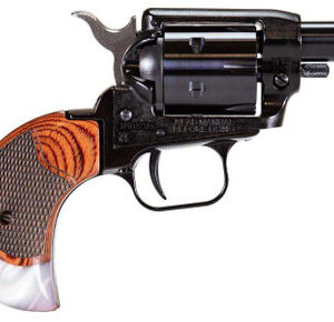 Heritage Manufacturing Barkeep BK22B1BH-RWP .22LR 1" 6 Round Black/Rosewood & Pearl Grips