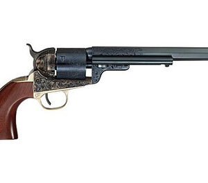 Cimarron CA925C00WBH 1851 Richards-Mason Conversion 7.5" .38 Special 6 Rounds Charcoal/Blued w/ Wild Bill Hickok Engraving