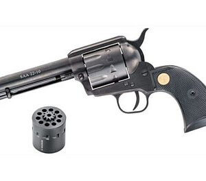 Chiappa Firearms CF340.160D SAA 1873 22-10 Dual Cylinder Revolver 5.5" 22LR/.22WMR 10 Rounds Blued