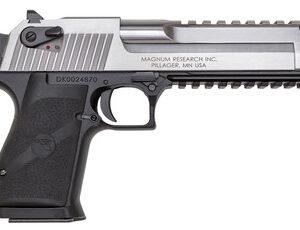 Magnum Research DE357ASIMB Desert Eagle Mark XIX 6" .357 Magnum 9+1 W/ Integral Muzzle Brake Stainless/Black Aluminum