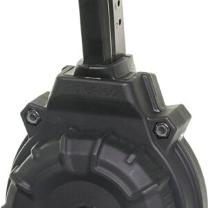 PRO MAG MAGAZINE S&W SHIELD - 9MM 50RD DRUM BLACK POLY