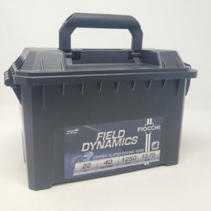 Fiocchi 22LR 22FFHVCR 40 gr CPRN Plano Ammo Can 1575 rounds