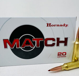 Hornady 7mm PRC Ammunition Match H80711 180 Grain ELD Match Ballistic Tip 20 Rounds