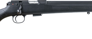 CZ 457 AMERICAN 22WMR 20.5" - THREADED BBL. BLACK BLACK STK