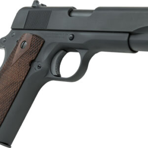 TISAS 1911 TANK COMMANDR 45ACP - 4.25" BBL WOOD GRIP 7RD BLACK