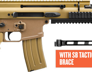 FN SCAR 15P VPR W/ BRACE 5.56 - PISTOL 7.5" 30RD FDE