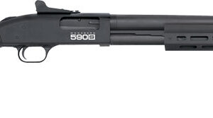 MOSSBERG 590S 12GA 20" 9RD - 1.75"-3" M-LOK BLUED/SYN