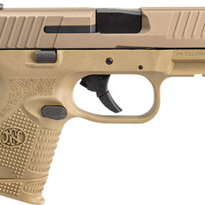 FN 509 COMPACT 9MM LUGER - 1-12RD 1-15RD FDE