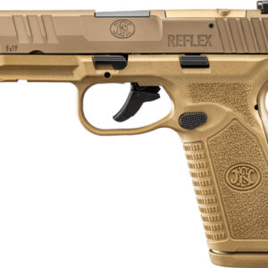 FN REFLEX MRD XL 9MM LUGER - 2-10RD MAGS FDE NO SAFETY