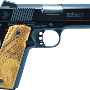 TRISTAR AMERICAN CLASSIC CMNDR - 1911 9MM 4.5" BLUED/WOOD