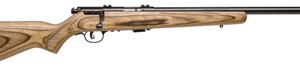 SAVAGE 93R17-BV 17HMR 21" HB - ACCU TGR BLUED/BROWN LAMINATE