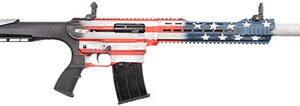 GForce Arms GF25-USA GF25 12 Gauge AR Style Shotgun 18.5" 5+1 USA Flag Cerakote