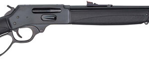 HENRY X MODEL LEVER 30-30 - 21" TB BLUED BLACK SYN.