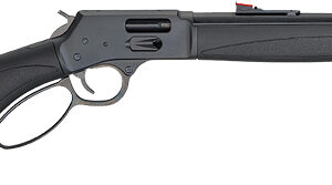 HENRY X MODEL LEVER 44MAG/SPL - 17.4" TB BLUED BLACK SYN.