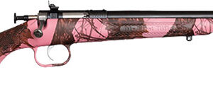 CRICKETT RIFLE G2 22LR - BLUED/MOSSY OAK PINK BLAZE