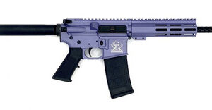 Great Lakes Firearms 223 Wylde GL15223PORC AR-Pistol 7.5" 1:8" Nitride Barrel Wild Orchid Cerakote