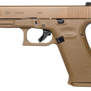 GLOCK G19X G5 9MM 10+1 4.0" FDE GNS