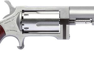 NAA SIDEWINDER 22WMR 2.5" - SWINGOUT CYLINDER S/S MAT WOOD