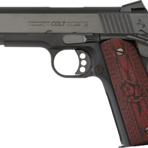 COLT LIGHTWEIGHT COMMANDER - 45ACP 4.25" 8RD ANODIZE BLUED
