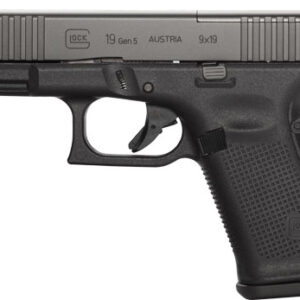 GLOCK 19 MOS 9MM GEN5 FS - 10-SHOT W/FRONT SERATIONS