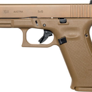 GLOCK 19X 9MM NIGHT SIGHTS - 19-SHOT FDE