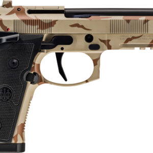 BERETTA 92XI SAO FS 9MM 4.7" - 15RND DESERT DPM CAMO 2 MAGS
