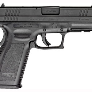 SPRINGFIELD XD SERVICE 9MM 4" - 10RD ESSENTIALS PACKAGE BLACK