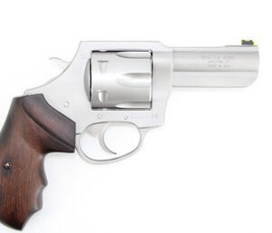 Charter Arms Model 73526 The Professional V .357 Magnum 3" 6 Rounds Stainless Steel/Wood Grip
