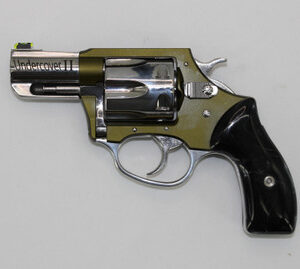 Charter Arms Model 53624 "Undercover II" .38 Special 2.2" 6 Rounds OD Green/Hi-Polish/Black Pearl Grips