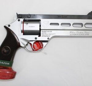 Chiappa Firearms 340.302 Rhino Revolver Match Master 60DS .38 Special 6" 6 Rounds Grey PVD