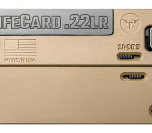 Trailblazer Firearms LC1-MT LifeCard .22 LR Single Shot McMillan Tan