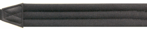 BUTLER CREEK PADDED SLING - W/SWIVELS 1"X48" BLACK