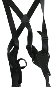 MICHAELS V-SHOULDER HOLSTER - #1 RH NYLON BLACK