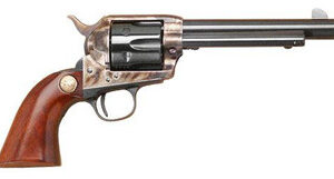 Cimarron MP421 Model P 5.5" Revolver 44 WCF .44-40 Winchester 6 Rounds Walnut/Color Case Hardened