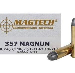 Magtech 357 Magnum Ammunition Cowboy Action Loads 158 Grain MT357L Lead Round Nose 50 rounds