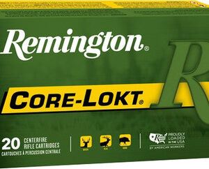 Remington 450 Bushmaster Ammunition Core-Lokt R450B1 260 Grain Pointed Soft Point 20 Rounds