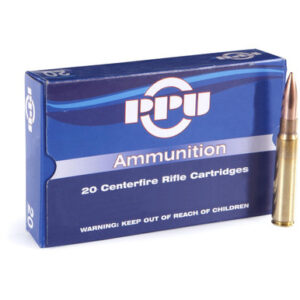 Prvi PPU 7.65x53mm Argentine Ammunition PP7AF 174 Grain Full Metal Jacket Boat Tail 20 rounds