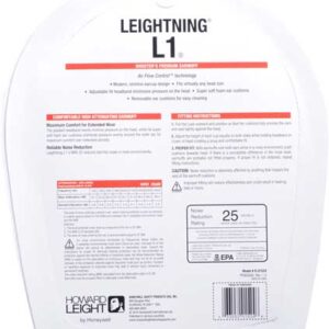 HOWARD LEIGHT LEIGHTNING L1 - SLIMLINE EAR MUFF NRR25