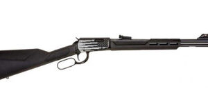 Rossi USA Rio Bravo .22LR 18" Lever Action RL22181SY-EN18 15 Rounds Black/US Flag/Lightning
