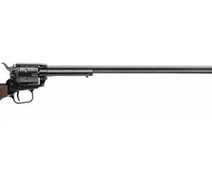 Heritage Manufacturing Rough Rider RR22B16WRN14 .22LR 16" 6 Rounds Black/Engraved Wood Grips